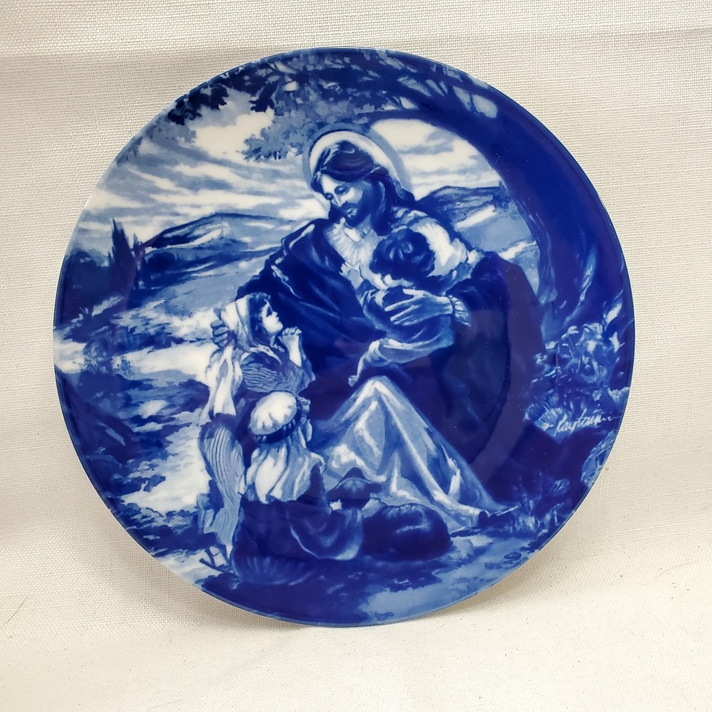Vintage Avon 1992 "Bless The Little Children"  Porcelain Collectors‎ Plate ♡ NIB
